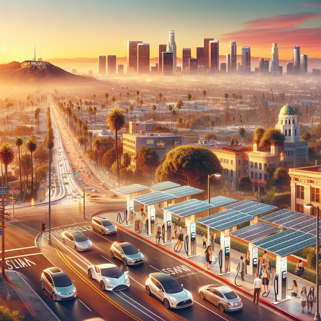 **”Powering the Future: The Surge of Solar-Powered EV Charging Stations in Los Angeles”**