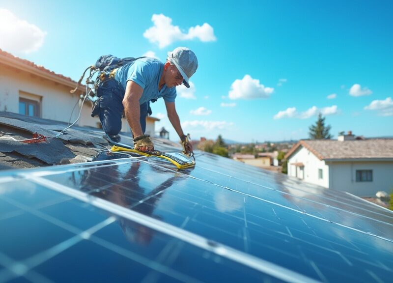 how to clean solar panels a step by step guide for homeowners