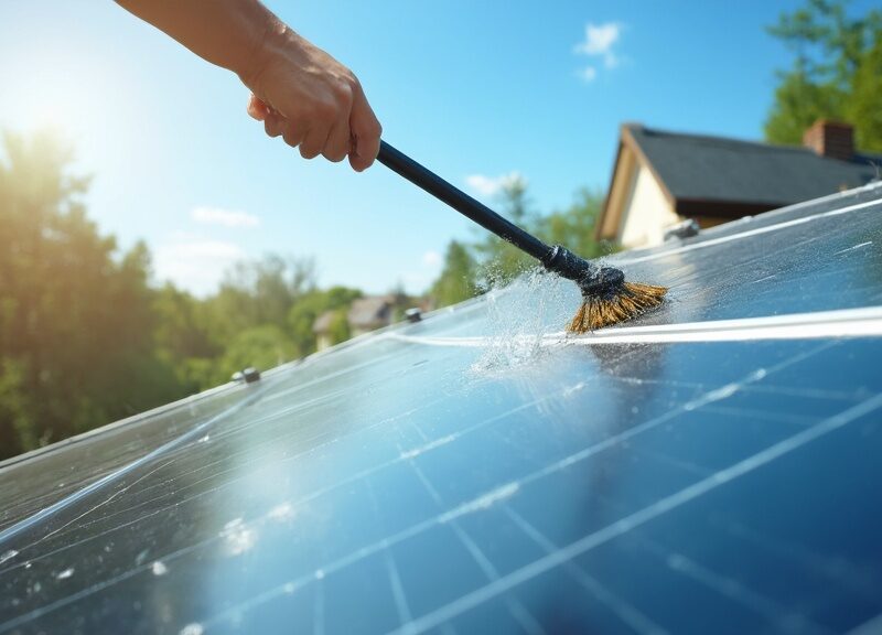 what is the best way to clean solar panels a comprehensive guide