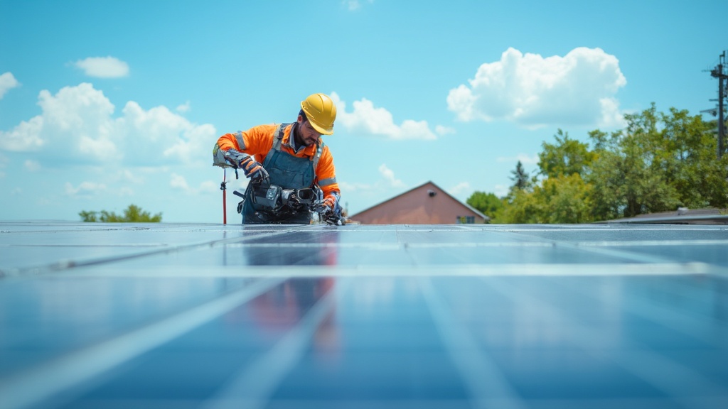 how to clean rooftop solar panels a step by step guide