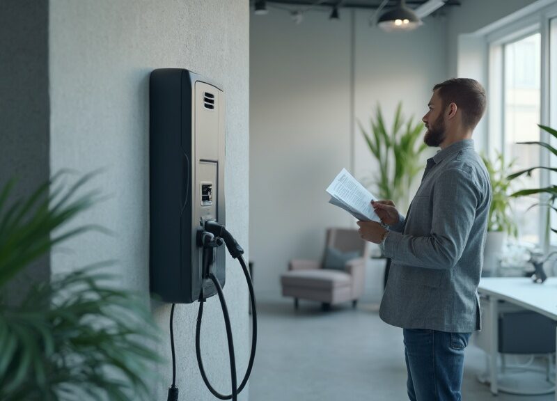 how to install ev chargers a step by step guide for businesses