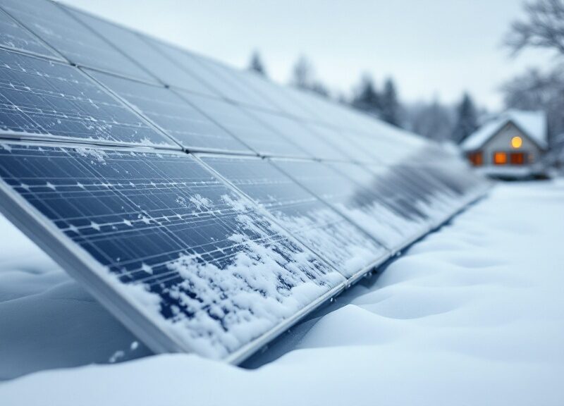 how to optimize your solar panel performance during winter a step by step guide