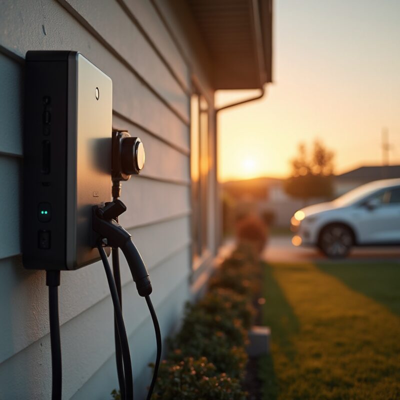 how to install an electric vehicle charging station at home a step by step guide