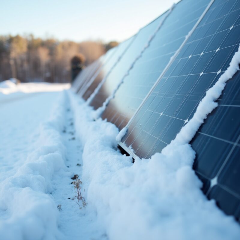 does solar power work in the winter understanding performance across different climates