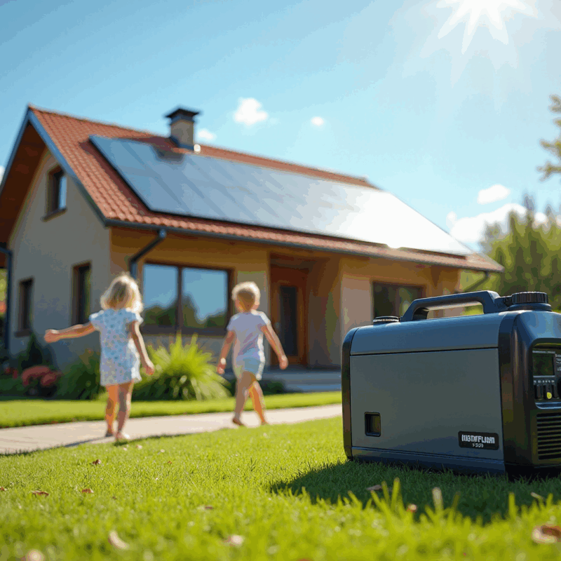 10 benefits of solar powered backup generators for residential use