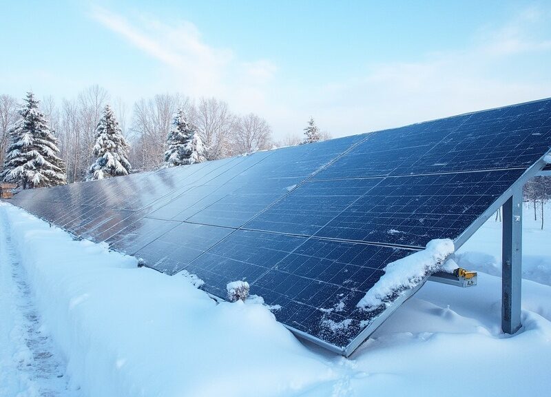 how to ensure your solar panels work in winter a step by step guide