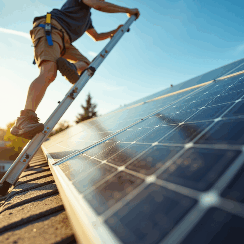 how to panel clean your solar panels a step by step guide