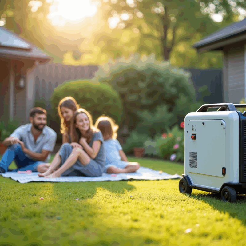 7 benefits of solar powered generators for residential homes