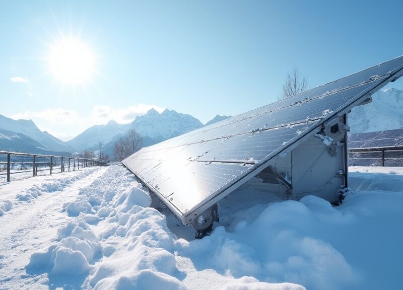 are solar panels effective in winter a comparison of performance in snowy vs mild conditions
