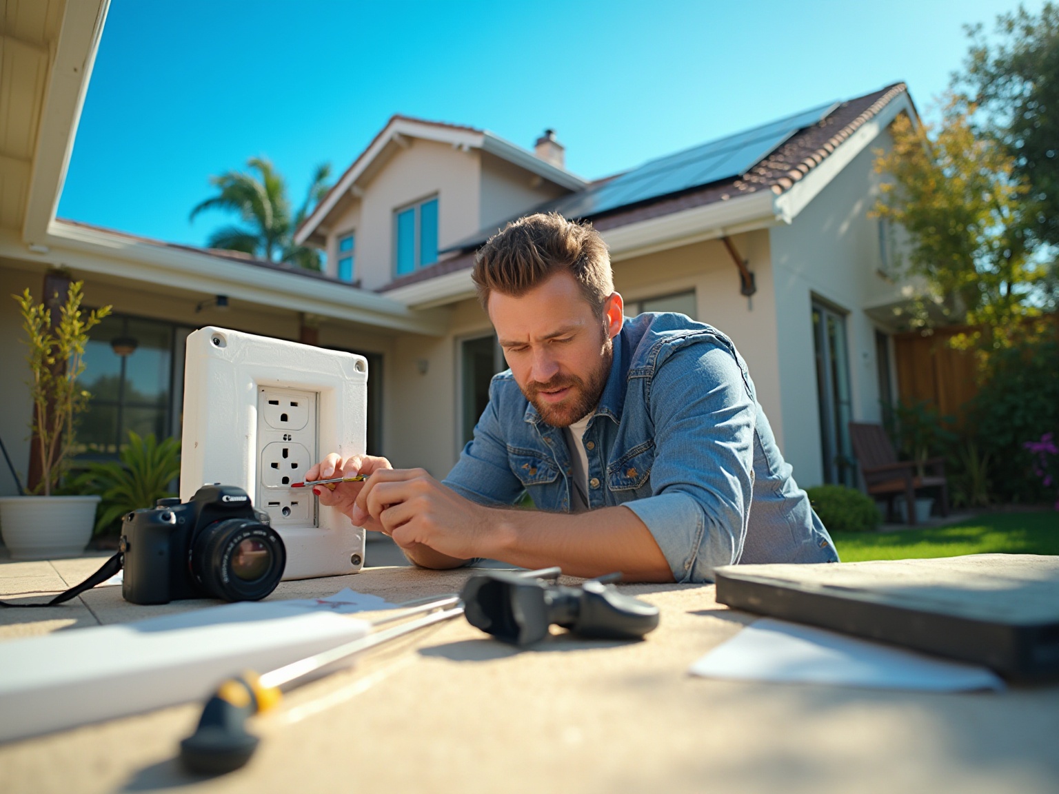 Caring for Our Planet: How to Install a Solar Powered Electrical Outlet