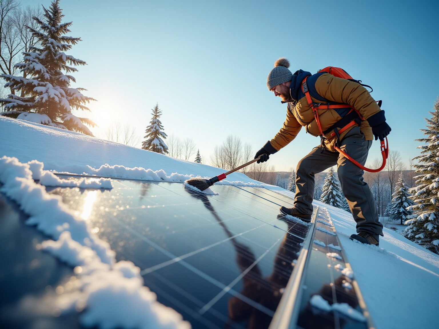 How to Get Snow Off of Solar Panels: A Step-by-Step Guide