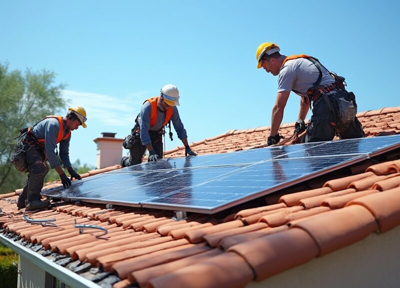 how to install solar panels on tile roofs a step by step guide