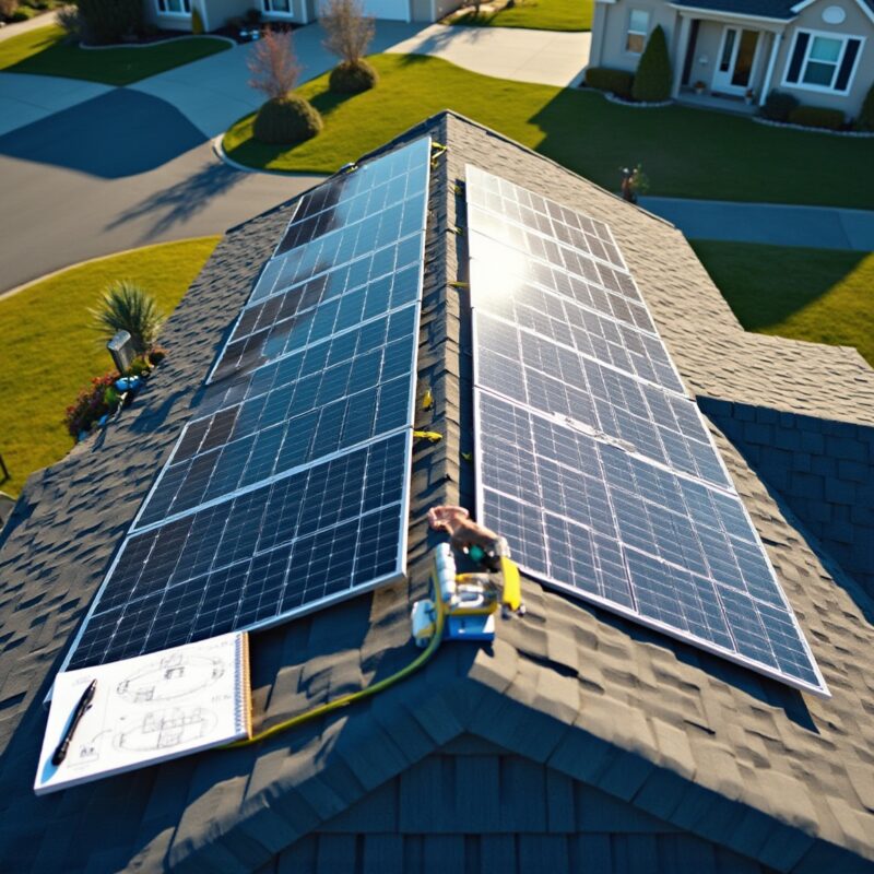 how to size solar panels for home a step by step guide