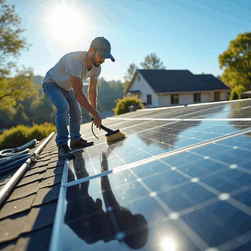 what to wash solar panels with essential solutions and tools