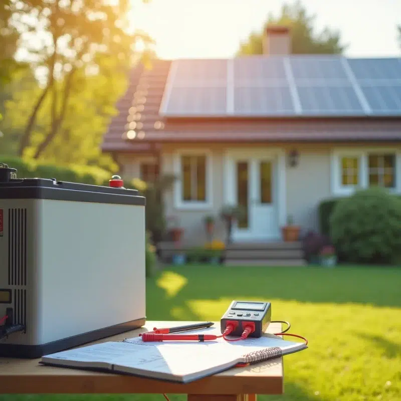 4 steps to choose a solar battery at home depot