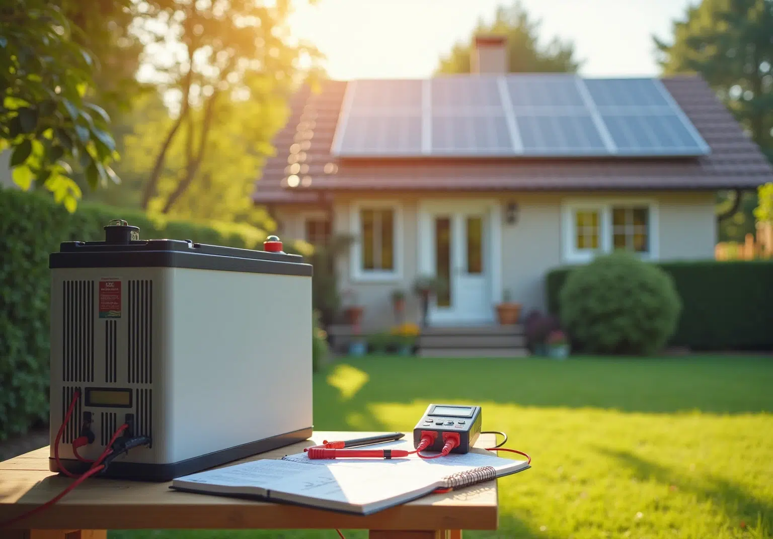 4 steps to choose a solar battery at home depot