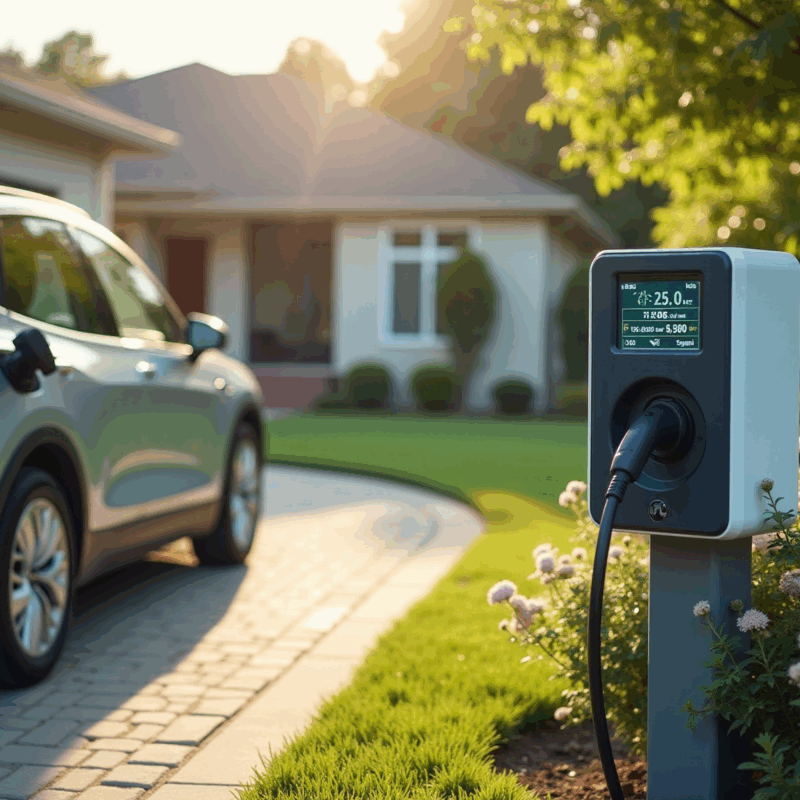 how much is a home electric car charger costs and savings explained