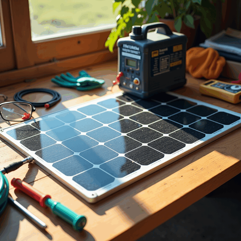 how to connect a generator to a solar system step by step guide