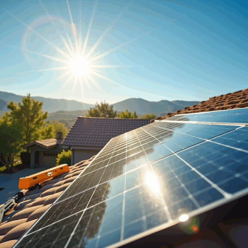 maximize solar panel angle efficiency for optimal energy savings